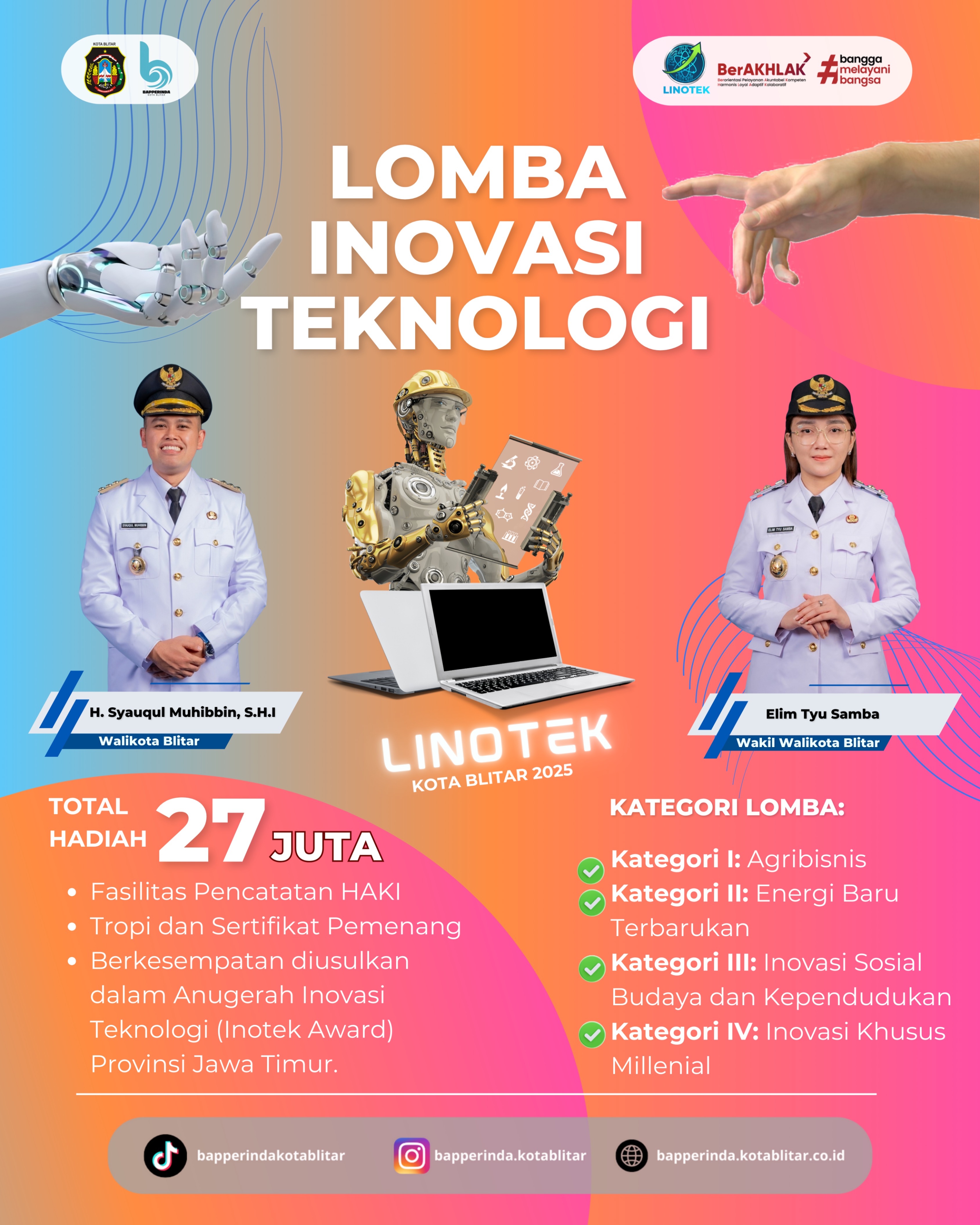 LOMBA INOVASI dan TEKNOLOGI (LINOTEK) TAHUN 2026